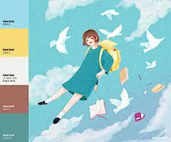 “一个人对他人有责任，但是，他对他自己有更高层次的一种责任。”——《当尼采哭泣》

pic_韩国插画师 dotol 作品
每日晚安 #PANTONE色卡#  #赃物档案夹# ​​​​