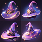 ciweituzi_A_witchs_hat_game_3D_icon_European_cartoon_Dark_Wind__5185613e-b206-42c9-8f19-3b1516249764