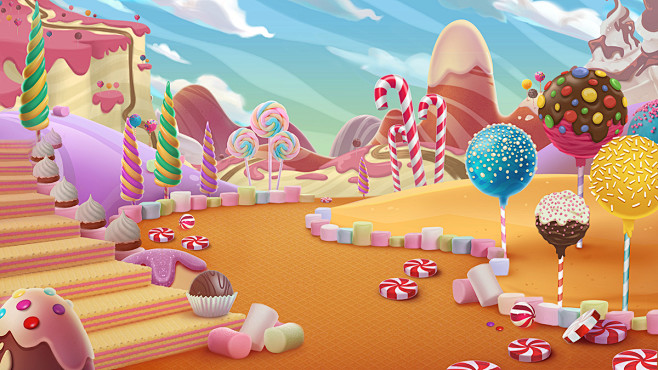 Candy world - Playgr...