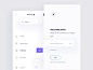 Miles app,Minimal Navigation and Sign in Screens signin gradient white flat navigation sign up search