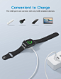 Marchpower iWatch Charging Cable, Magnetic Charging Cable to USB, 1 Metre Wireless iWatch Charger Charging Cable Charging Station Compatible with iWatch Models Series 7/SE/6/5/4/3/2/1 1 m: Amazon.de: Electronics & Photo