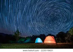 陕西省宝鸡市关山牧场星空