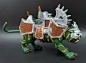 SAMURAI BATTLE CAT Masters of the Universe 200X Near Complete Mattel He-Man 2003