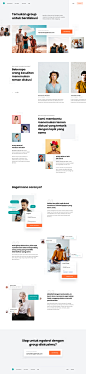 Landing Page - Group Discussions
by Dwinawan
