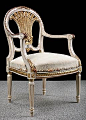 Pair of French Louis XVI-style Armchairs