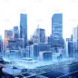 3D立体三维科技城市