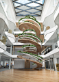 Living Stair at Ampersand Offices, Paul Cocksedge Studio, world architecture news, architecture jobs