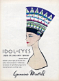 Germaine Monteil (Cosmetics) 1959 Eye Liner Egypt