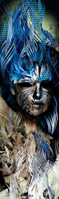 The Morrigan is a Celtic goddess of battle, strife, and sovereignty. She sometimes appears in the form of a crow, flying above the warriors, and in the Ulster cycle she also takes the forms of an eel, a wolf and a cow.