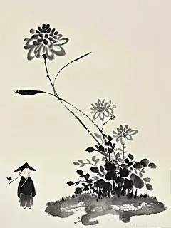 泼墨写意｜将扰扰，付悠悠