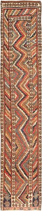 Antique Kurdish Runner Rug 47143 Main Image - By Nazmiyal: 