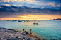 Father and Son Day Out - Sunset at Jimbaran Bay, Bali by Hafiz Ismail on 500px    巴厘岛金巴兰海滩