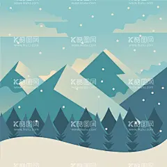  矢量山峦背景   - 源文件下载【酷图网】矢量山峦背景,山峰壁纸,群山环抱,植物,景色,风景地形,大自然,远山背景,高山,山脉,风景,
