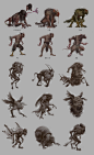 Concept work for The Walker, Xin Jin : Try some ideas