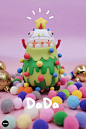 【Bang】现货 林川一目 圣诞DADA 限量潮玩可爱手办摆件礼物-淘宝网