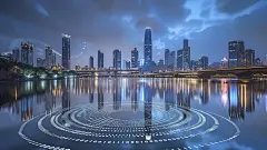 城市摩天大楼现代建筑都市风景高清高楼