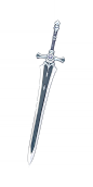 White Iron Greatsword : White Iron Greatsword is a 3-Star Claymore obtainable from Chests. Total Cost (0 → 6) The passive effect only restores HP when the character wielding this claymore is the active character. A lightweight greatsword made of white iro