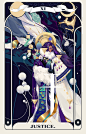 Tarot-11.Justice, Tenshi ,