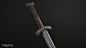 Viking Sword, Attila Marton : Viking Sword for the upcoming game Valhall, developed by Blackrose Arts.