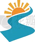 品牌名称,河流,日光,环境,模板,夏天,户外,白色,剪影,冒险