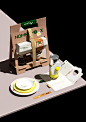 catering branding  Packaging package visual identity Branding design packagedesign brand identity Logo Design