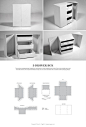 3-Drawer Box – FREE resource for structural packaging design dielines