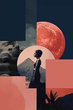 鼓舞人心的情绪板的免费照片渲染