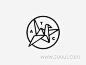 仙风道骨！20款鹤元素Logo设计UI设计作品LOGO组合Logo首页素材资源模板下载