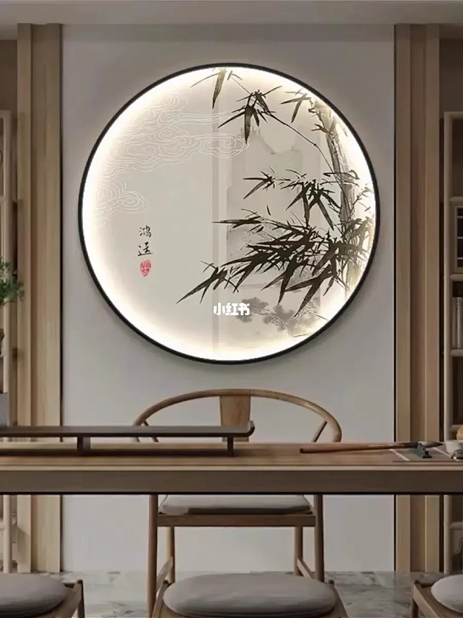 新中式禅意国风，播香云纱，民族风直播背景-花瓣网
