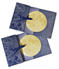 Mid-Autumn Festival Greeting Card : For my first printed piece at Gulfstream, I was given the job to create a greeting card for the Mid-Autumn Festival, the second largest celebration in China. The festival is centered around the moon and is a time for fa