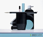 【设计分享】设计师们用的3D打印笔筒 意造网（3DEazer）-3D打印设计创新应用云平台#笔筒# #办公#