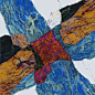 Fracture rock stone abstract natural Paul Davenport digital