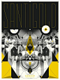 Santigold Sasquatch音乐节丝网印刷海报 -大作