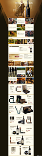 cavalli-卡沃利酒庄专题 #UI# #Web# #活动页面##食品##酒##高贵#