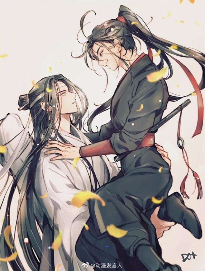 魔道祖师##忘羡##漫画# 我想一辈子都和你一起