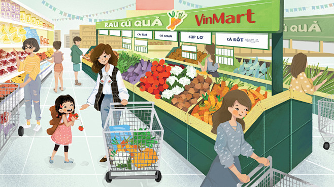 Vuon Illustration on...