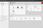 国外后台框架UI设计9