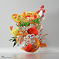 The Flavors of World Cuisines on Behance (2)