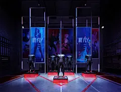 NIKE RUNNING EVENT : Rendering of the Nike Running Event designed by Sunst Studio