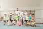 Commercial shooting for gymnastics school : School of gymnastic