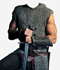 战士png免抠素材_新图网 https://ixintu.com 武士 铠甲 马夹 金丝衣服