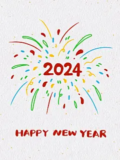 哇哦！太简单了2024新年烟花简笔画_6_乔一画画joey_来自小红书网页版