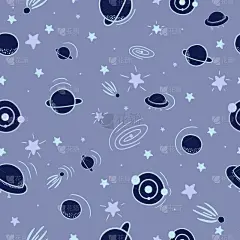 乱画,四方连续纹样,太空,背景,高雅,秘密,深的,纺织品,壁纸