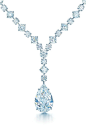 Tiffany & Co. - 2013 Blue Book Collection - Diamond Drop Necklace