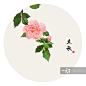 立秋。木槿花创意图片素材 - Shijue Select RF
