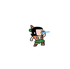 葫芦娃的小头像画好了！爷爷！爷爷！哎，乖孙子！#绵羊画的小头像#