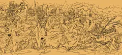 墨湫龍绘卷《柳毅传书》线描作品 - 优秀作品 - 老泥鳅素描论坛
