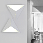北欧几何壁灯床头灯过道简约现代灯LED创意个性三角形墙灯壁挂灯-tmall.com天猫