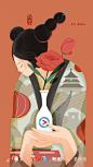 #够酷就敢做花瓶#不仅仅是北上广，每一个城市都有自己的敢性酷女孩。
插画：郝小好