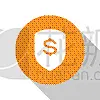 分离着色,白色,盾,图标,银行业,商务,安全,安全的,概念